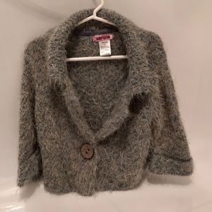 Kids Kenzie Super Cute & Furry Blue Sweater  S/P